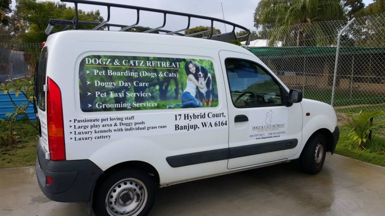Pet Taxi Service - Dogz & Catz Retreat Van